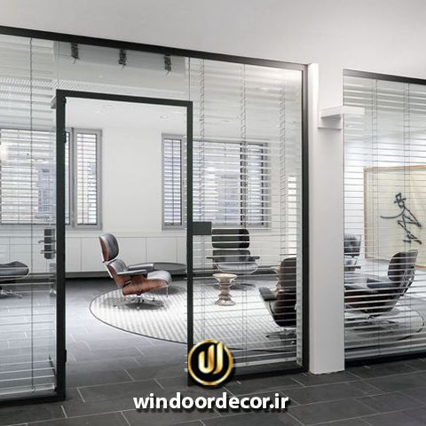 نمونه پارتیشن شیشه ای