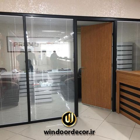 پارتیشن چوب و شیشه