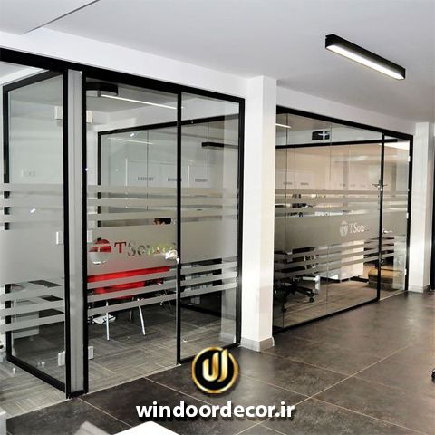 انواع پارتیشن شیشه ای
