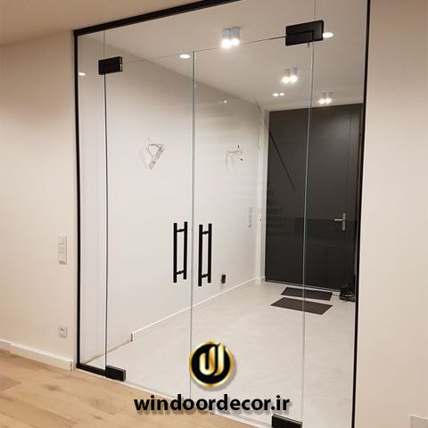ابعاد پارتیشن شیشه ای